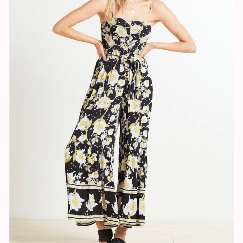 Free People Love of your life flowy jumpsuit